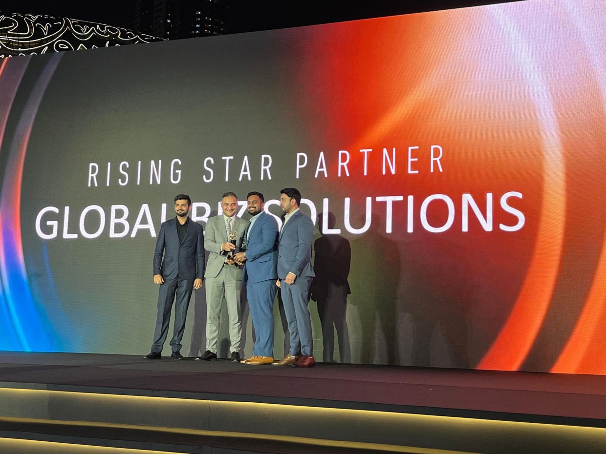 Global Biz UAE RAKEZ Rising Star Partner Award